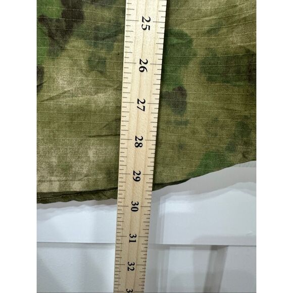 NWOT Crooks & Castles Green Map Tree Camo Short Sleeve Button Up Shirt Men's XL - Picture 11 of 12